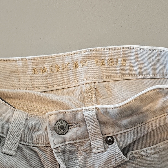 American Eagle Outfitters Gray Skinny Distressed Jeans - Picture 7 of 9